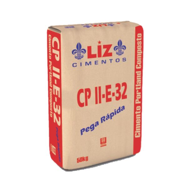 Cimento Cinza Uso Geral 50 KG Liz