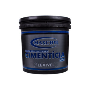 BALDE DE MASSA P/ CIMENTICIA 30KG MAXCRYL